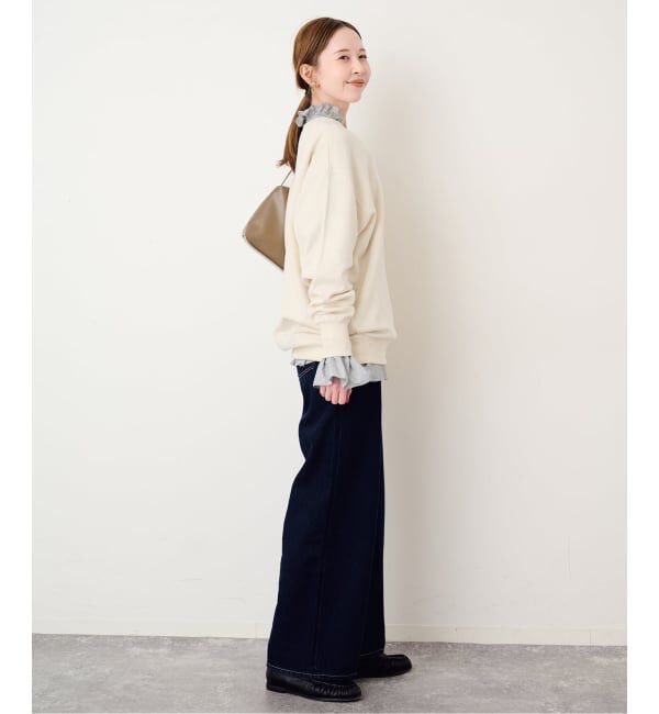 SLOBE IENA「《予約》+81 BRANCA/ハチイチブランカ ロゴスウェット」|スウェット・ジャージ|