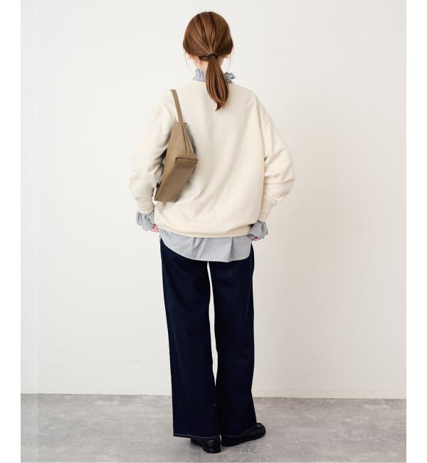 SLOBE IENA「《予約》+81 BRANCA/ハチイチブランカ ロゴスウェット」|スウェット・ジャージ|
