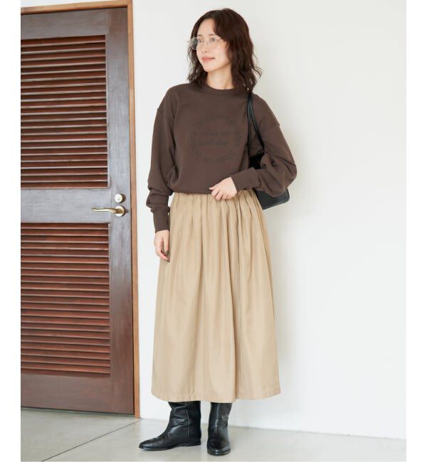 SLOBE IENA「《予約》+81 BRANCA/ハチイチブランカ ロゴスウェット」|スウェット・ジャージ|