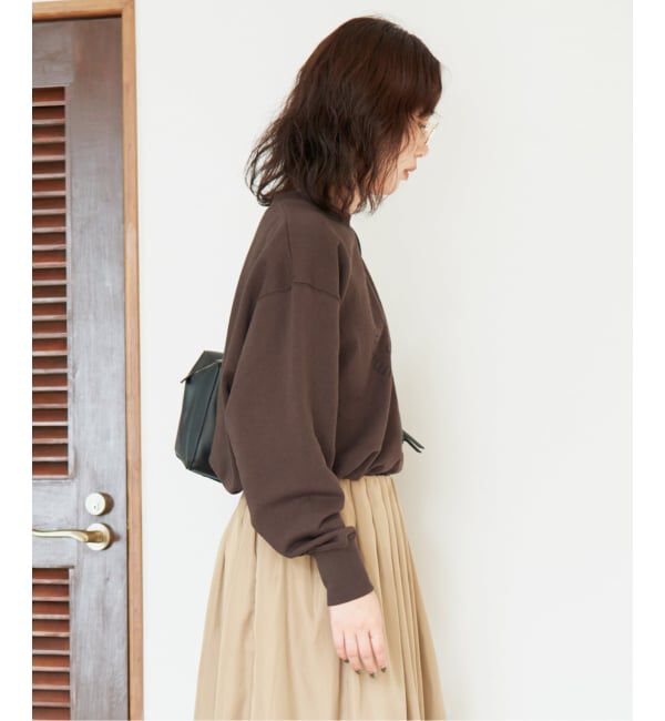 SLOBE IENA「《予約》+81 BRANCA/ハチイチブランカ ロゴスウェット」|スウェット・ジャージ|