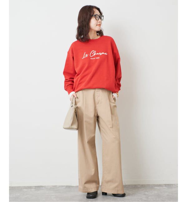 SLOBE IENA「《予約》+81 BRANCA/ハチイチブランカ ロゴスウェット」|スウェット・ジャージ|