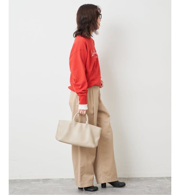 SLOBE IENA「《予約》+81 BRANCA/ハチイチブランカ ロゴスウェット」|スウェット・ジャージ|