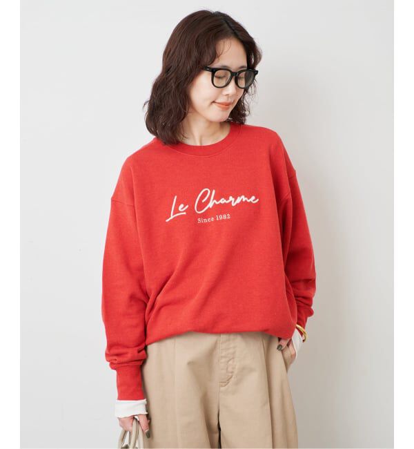 SLOBE IENA「《予約》+81 BRANCA/ハチイチブランカ ロゴスウェット」|スウェット・ジャージ|