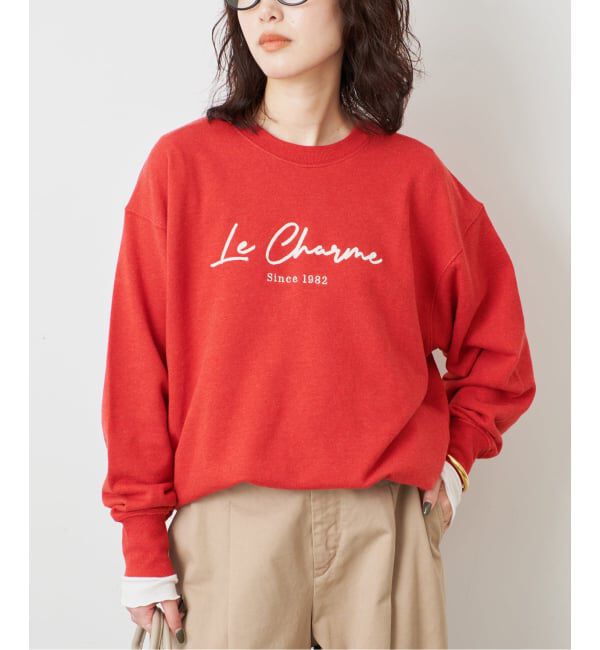 SLOBE IENA「《予約》+81 BRANCA/ハチイチブランカ ロゴスウェット」|スウェット・ジャージ|