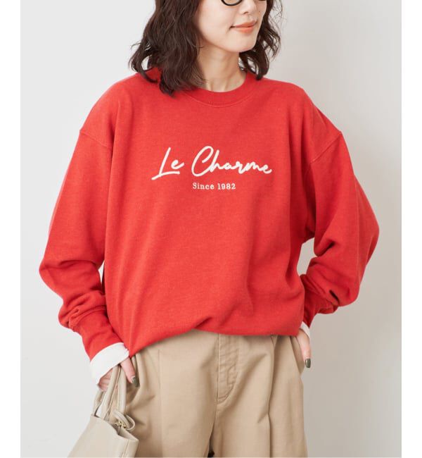 SLOBE IENA「《予約》+81 BRANCA/ハチイチブランカ ロゴスウェット」|スウェット・ジャージ|