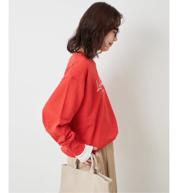SLOBE IENA「《予約》+81 BRANCA/ハチイチブランカ ロゴスウェット」|スウェット・ジャージ|