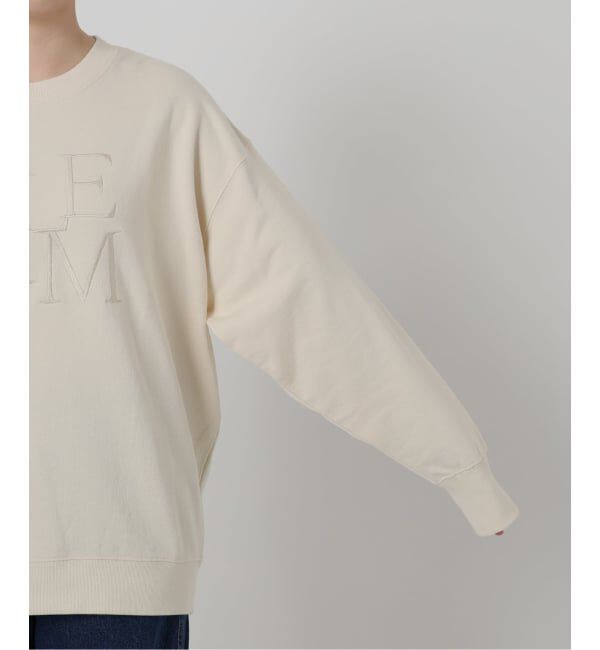 SLOBE IENA「《予約》+81 BRANCA/ハチイチブランカ ロゴスウェット」|スウェット・ジャージ|