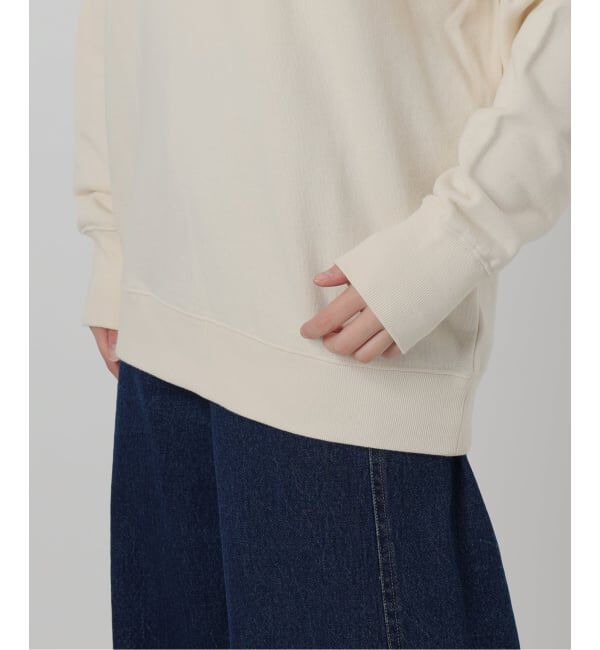 SLOBE IENA「《予約》+81 BRANCA/ハチイチブランカ ロゴスウェット」|スウェット・ジャージ|
