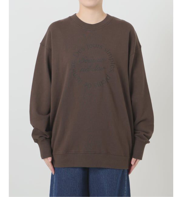 SLOBE IENA「《予約》+81 BRANCA/ハチイチブランカ ロゴスウェット」|スウェット・ジャージ|