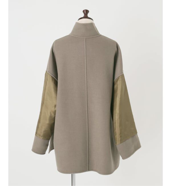 SLOBE IENA「《WEB限定/追加予約2》souple woolダブルフェイススタンドコート」|その他|