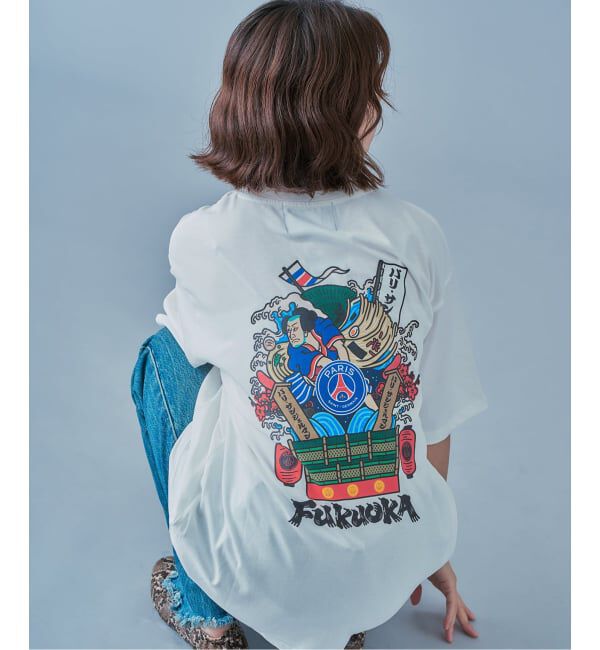 Paris Saint-Germain「《追加》【 PSG x BEY】 FUKUOKA COLLAGETEE」|Tシャツ・カットソー|