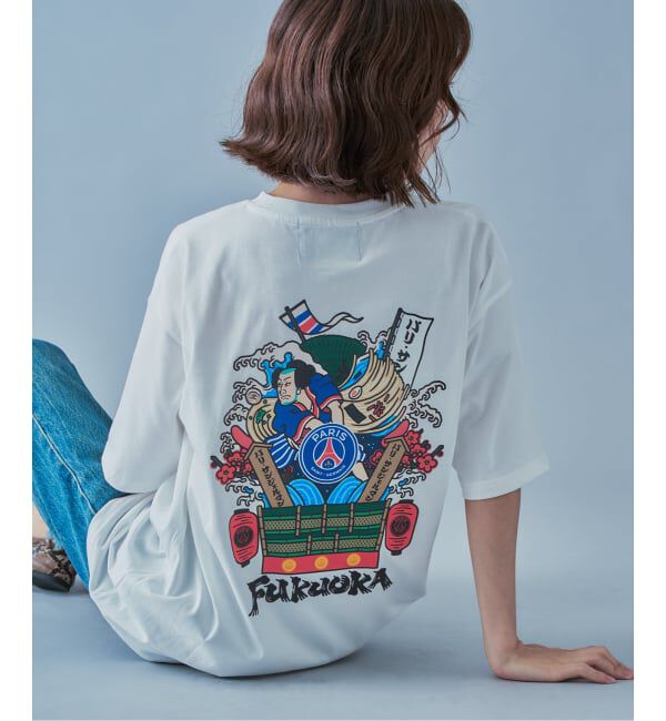 Paris Saint-Germain「《追加》【 PSG x BEY】 FUKUOKA COLLAGETEE」|Tシャツ・カットソー|
