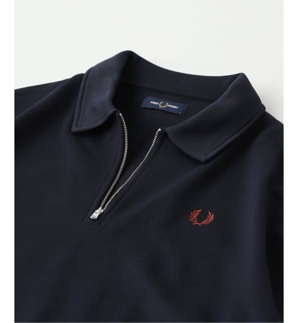 417 EDIFICE「FRED PERRY / フレッドペリー HALF ZIP COLLARED SWEATSHIRT」|スウェット・ジャージ|