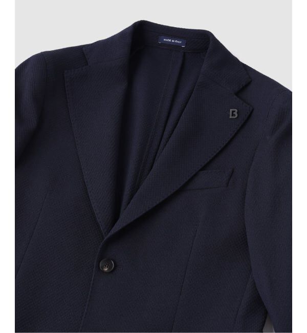 EDIFICE「BRERAS (ブレラス) Jersey Dobby Solid ジャケット」|テーラードジャケット|