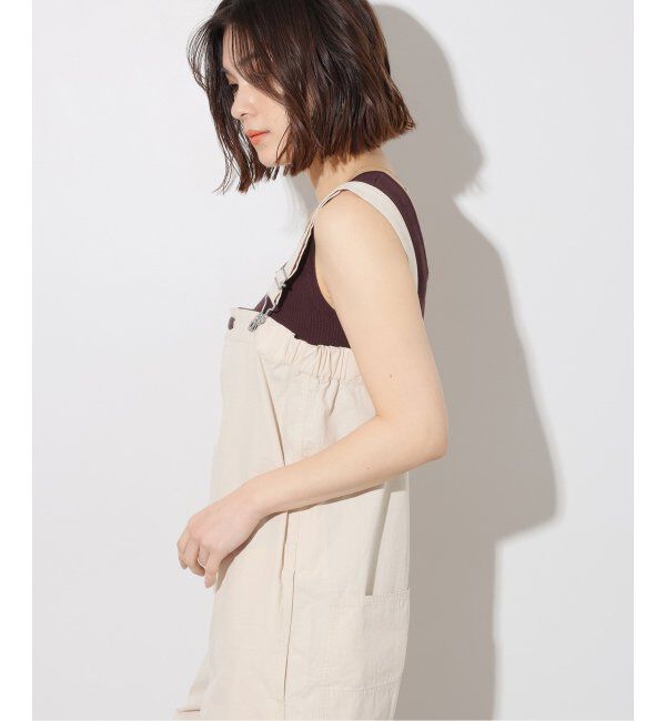 JOURNAL STANDARD relume「《追加2》Vis/Polyスクエアネックリブタンクトップ」|タンクトップ|