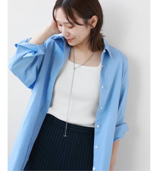 JOURNAL STANDARD relume「《追加2》Vis/Polyスクエアネックリブタンクトップ」|タンクトップ|