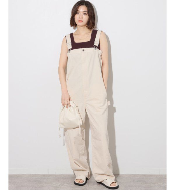 JOURNAL STANDARD relume「《追加2》Vis/Polyスクエアネックリブタンクトップ」|タンクトップ|
