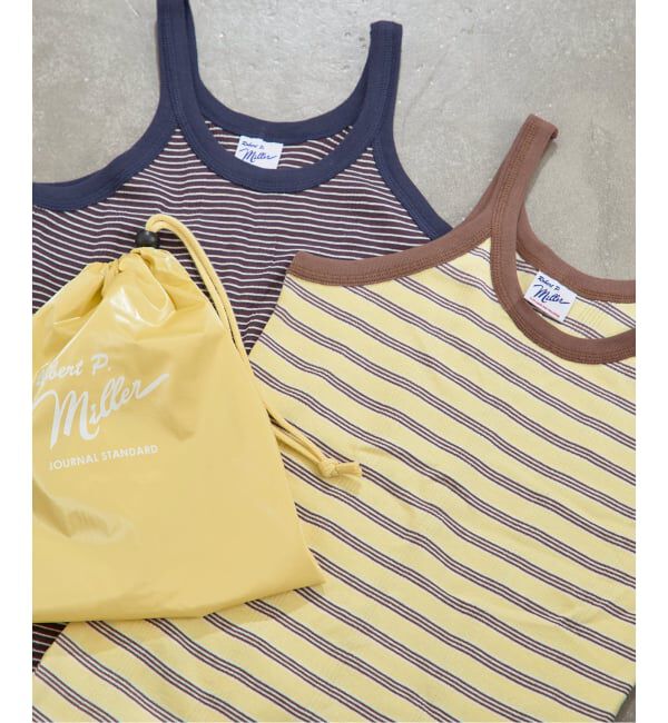 JOURNAL STANDARD「《追加》別注【MILLER/ミラー】 for JSリブタンクトップ ２枚セット」|タンクトップ|