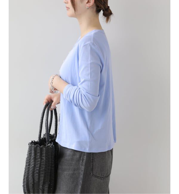 JOURNAL STANDARD relume「シアーツイストコットンクルーネックカーディガン」|カーディガン|