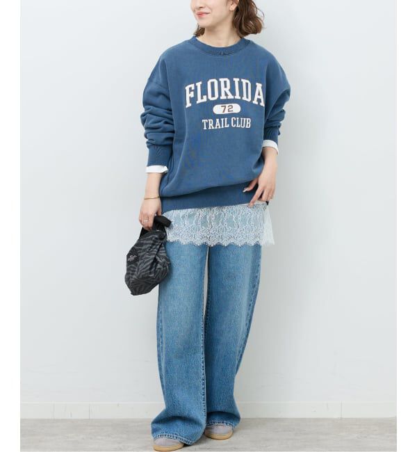 JOURNAL STANDARD relume「《WEB限定追加》レースヘムロンT」|Tシャツ・カットソー|