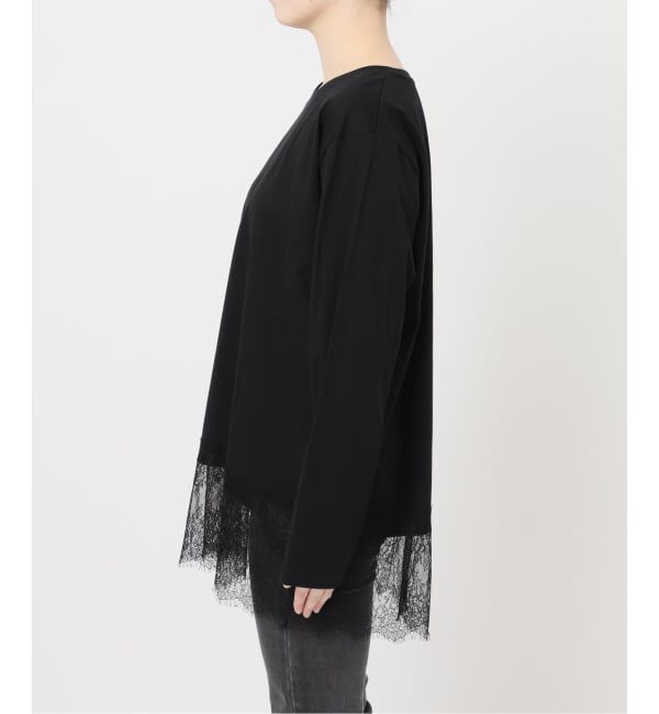 JOURNAL STANDARD relume「《WEB限定追加》レースヘムロンT」|Tシャツ・カットソー|