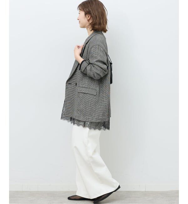 JOURNAL STANDARD relume「《WEB限定追加》レースヘムロンT」|Tシャツ・カットソー|