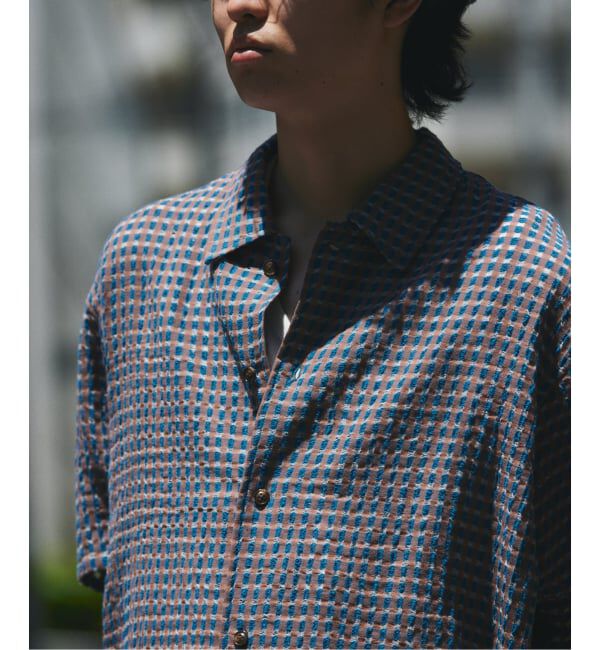 JOURNAL STANDARD relume「シアードビーチェック 半袖シャツ」|シャツ・ブラウス|