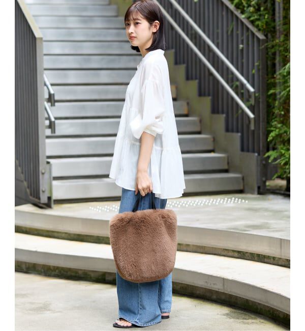 JOURNAL STANDARD relume「《WEB限定》バンドカラーティアードブラウス」|シャツ・ブラウス|
