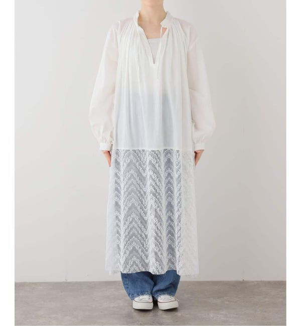 journal standard luxe「ラッフルレースドッキングワンピース」|ワンピース|