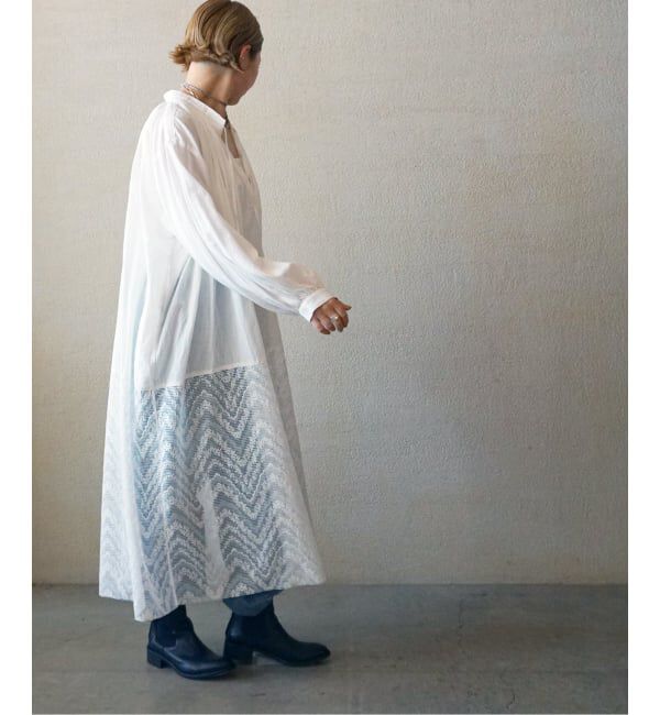 journal standard luxe「ラッフルレースドッキングワンピース」|ワンピース|