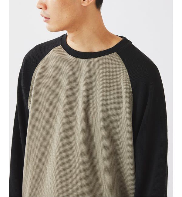 JOURNAL STANDARD relume「フェードワッフル ラグラン ロンT」|Tシャツ・カットソー|