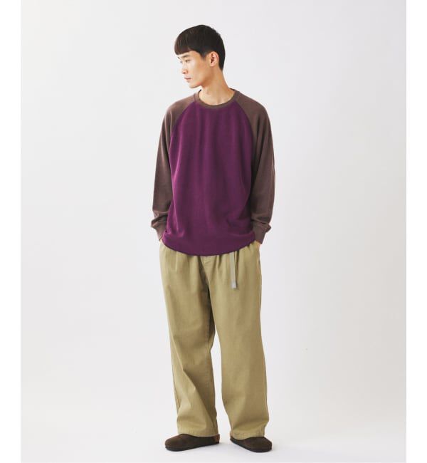 JOURNAL STANDARD relume「フェードワッフル ラグラン ロンT」|Tシャツ・カットソー|