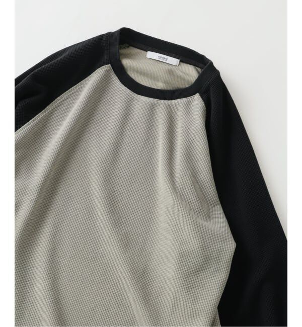 JOURNAL STANDARD relume「フェードワッフル ラグラン ロンT」|Tシャツ・カットソー|