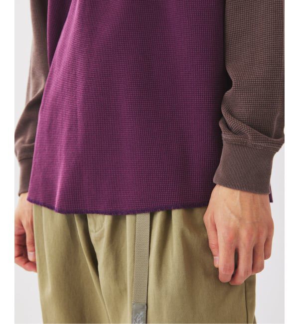 JOURNAL STANDARD relume「フェードワッフル ラグラン ロンT」|Tシャツ・カットソー|
