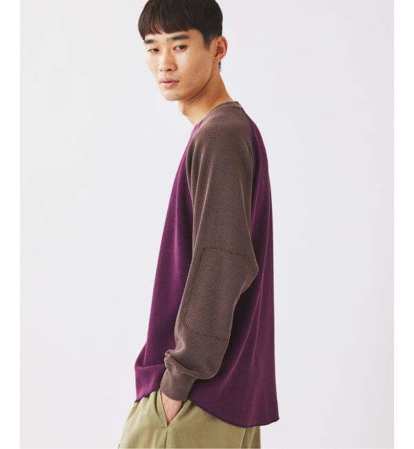 JOURNAL STANDARD relume「フェードワッフル ラグラン ロンT」|Tシャツ・カットソー|
