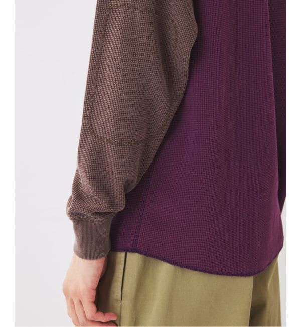 JOURNAL STANDARD relume「フェードワッフル ラグラン ロンT」|Tシャツ・カットソー|