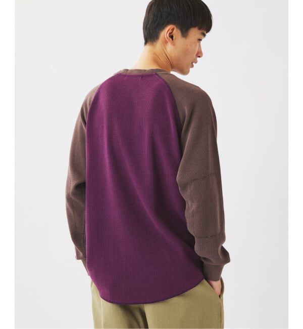 JOURNAL STANDARD relume「フェードワッフル ラグラン ロンT」|Tシャツ・カットソー|