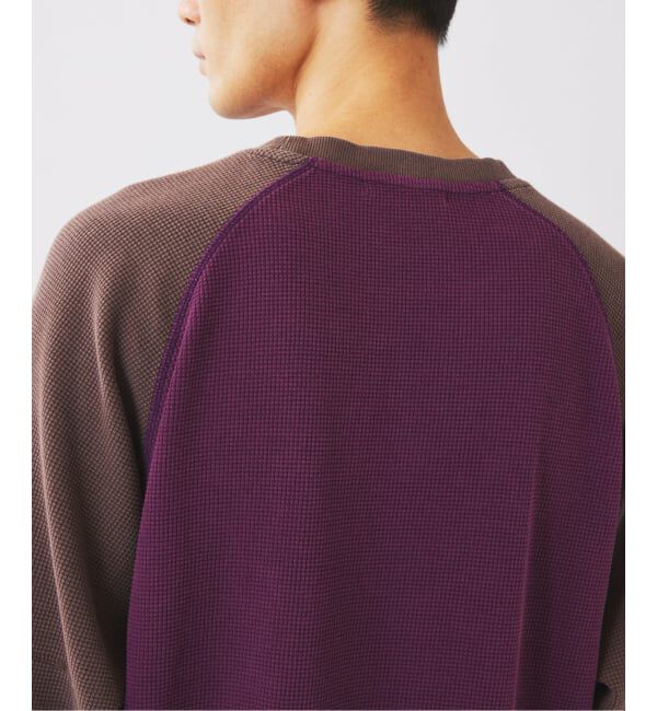 JOURNAL STANDARD relume「フェードワッフル ラグラン ロンT」|Tシャツ・カットソー|