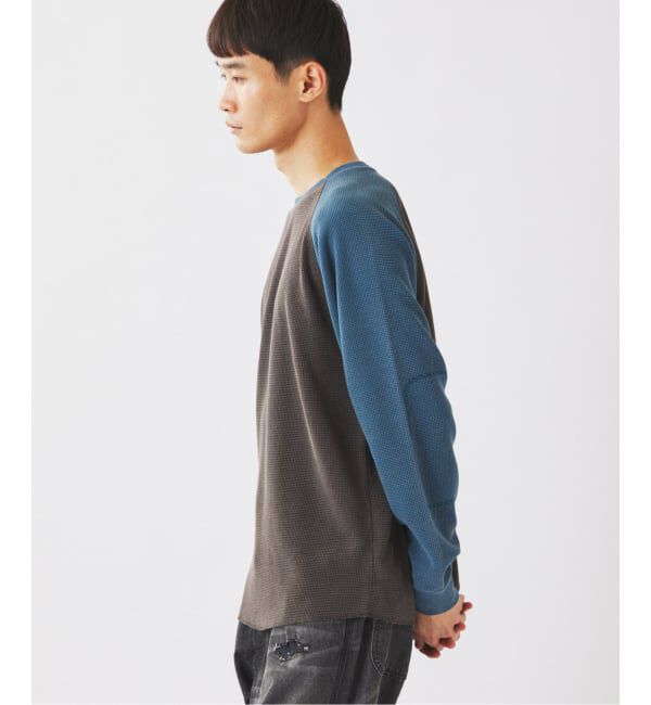 JOURNAL STANDARD relume「フェードワッフル ラグラン ロンT」|Tシャツ・カットソー|