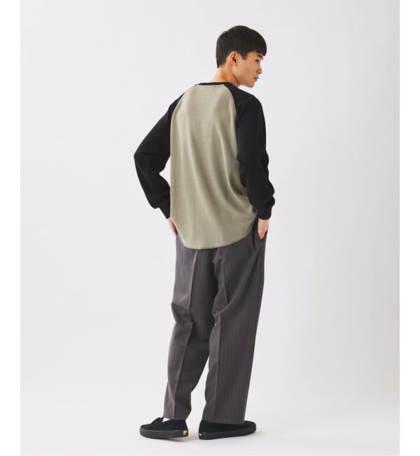 JOURNAL STANDARD relume「フェードワッフル ラグラン ロンT」|Tシャツ・カットソー|