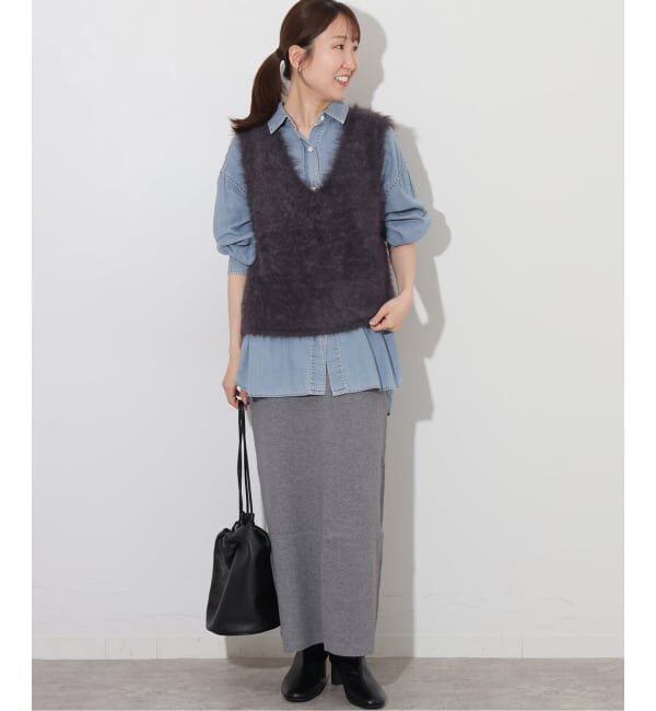 JOURNAL STANDARD relume「《追加2》ライトデニムオーバーサイズシャツ」|シャツ・ブラウス|