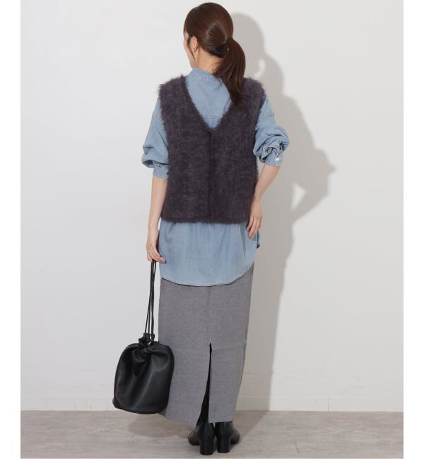 JOURNAL STANDARD relume「《追加2》ライトデニムオーバーサイズシャツ」|シャツ・ブラウス|