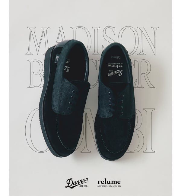 JOURNAL STANDARD relume「《予約》DANNER / ダナー 別注 レザーコンビネーション マディソン ブルーチャー」|その他|ブラック