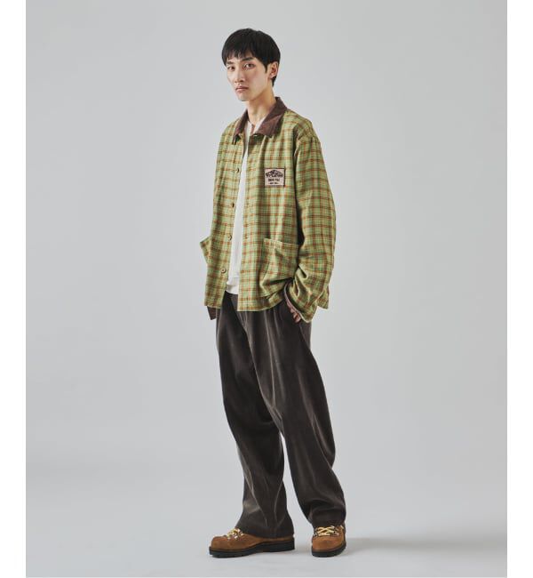 JOURNAL STANDARD「《予約》snow peak / スノーピーク 別注 ネル コール シャツジャケット」|シャツ・ブラウス|