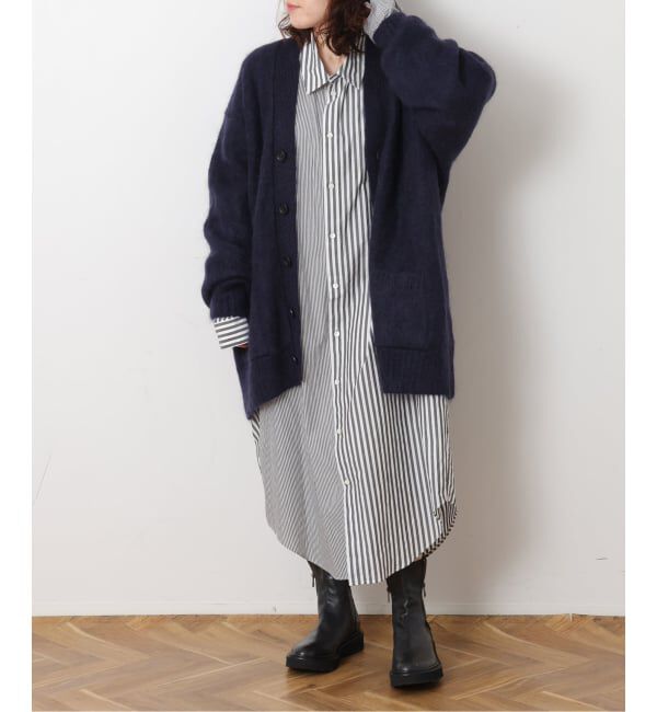 journal standard luxe「《予約》コットンストライプコンビワンピース」|ワンピース|