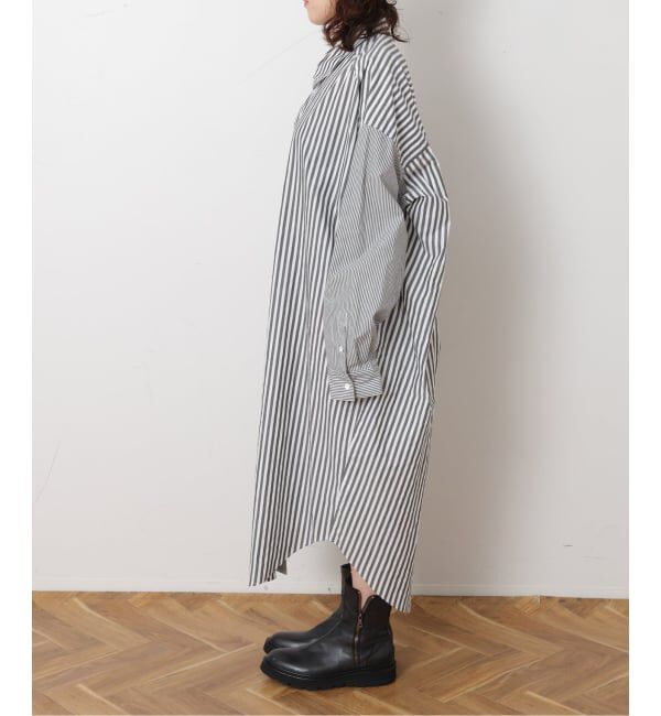 journal standard luxe「《予約》コットンストライプコンビワンピース」|ワンピース|