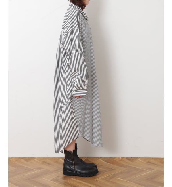 journal standard luxe「《予約》コットンストライプコンビワンピース」|ワンピース|