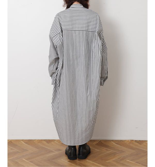 journal standard luxe「《予約》コットンストライプコンビワンピース」|ワンピース|