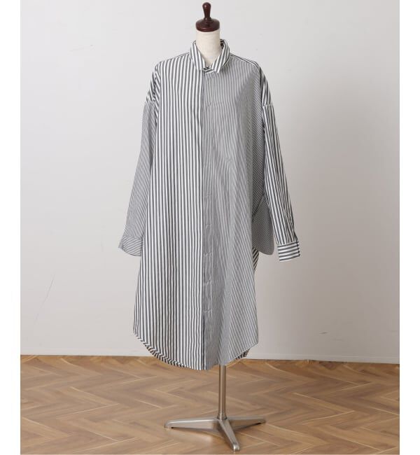 journal standard luxe「《予約》コットンストライプコンビワンピース」|ワンピース|