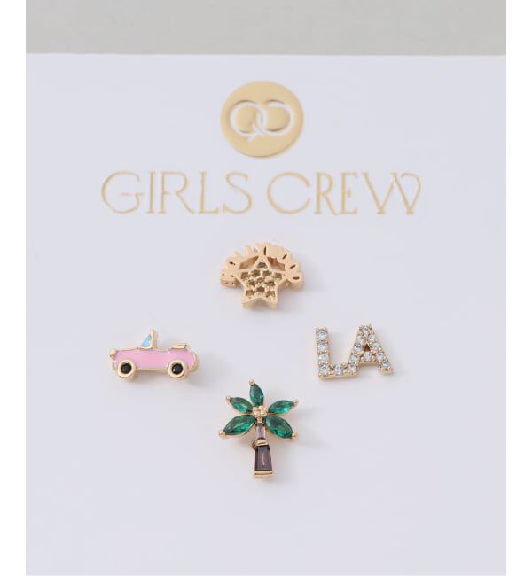 journal standard L'essage「《予約》Girlscrew/ガールズクルー City of Angels Stud Set ピアス」|ピアス|